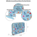 Women's Winnie The Pooh and Eeyore Wallet Wristlet All-Over Print Zip Around