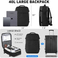 Fashion large backpack For Women And Men, Flight Approved Carry On Backpack, Water Resistant Large Casual Daypack Fit 17 Inch Laptop with USB Charging Port, The Best Gift Choice For Christmas