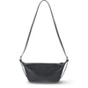 Time and Tru Women's Bean Sling Crossbody Handbag, Black