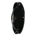 Time and Tru Women's Hazel Satchel Bag, Black