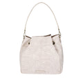 The Pioneer Woman Tooled Faux Leather Bucket Bag, Ivory