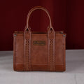 Wrangler Medium Tote Bag for Women Designer Satchel Handbags Top-handle Purses with Strap