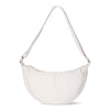 No Boundaries Crossbody Hobo Bag, Cream, Women's