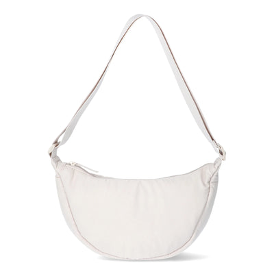 No Boundaries Crossbody Hobo Bag, Cream, Women's