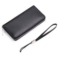GOIACII Womens Wallet RFID Blocking Leather Card Holder Large Capacity Zip Around Ladies Purse Travel Wristlet Clutch
