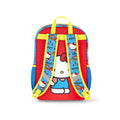 Hello Kitty Girls 17" Summer Day Backpack, Lunch Box, and Headphones Set, 3-Piece, Red