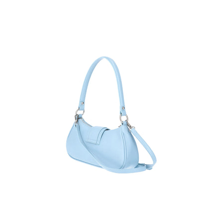 No Boundaries Fashion Shoulder Bag, Blue Buckle, Women's