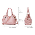 Forestyashe Roomy Fashion Womens Handbags Ladies Purse Satchel Shoulder Bags Tote Leather Bag