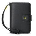 GAEKEAO Wallet for Women Leather RFID-Blocking Bifold Ladies Wristlet Purse Wallet Credit Card Holder with ID Window