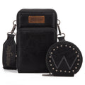 Wrangler RFID Blocking Crossbody Purses for Women Cell Phone Wallet with Credit Card Slots Coin Pouch