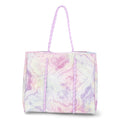 No Boundaries Neoprene Beach Tote, Crystal Aura Lavender