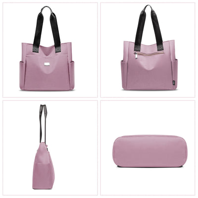 Entchin Women Shoulder Bag Purse Nylon Handbag Casual Hobo Satchel Tote Bag