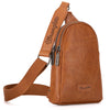 Wrangler Crossbody Sling Bags for Women Cross Body Fanny Pack Purse with Detachable Strap Zipper 7.5 "H