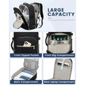 Lovevook Travel Luggage Backpack,Laptop Backpack for Women 17.3",40L Waterproof Carry-on Business Daypack Flight Approved Large Weekender Overnight Bag with 3 Packing Cubes