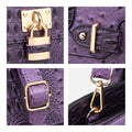 Dasein Women Handbags and Purses Ladies Shoulder Bag Top Handle Satchel Tote Work Bag with Matching Clutch