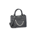 Madden NYC Women's Chain Tote Handbag, Black