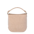 Time and Tru Women's Bucket Crossbody Handbag, Mocha Splash