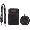 Wrangler RFID Blocking Crossbody Purses for Women Cell Phone Wallet with Credit Card Slots Coin Pouch