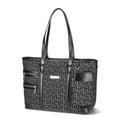 Fiorelli Women's Brooke Tote Bag, Black Geo Jacquard