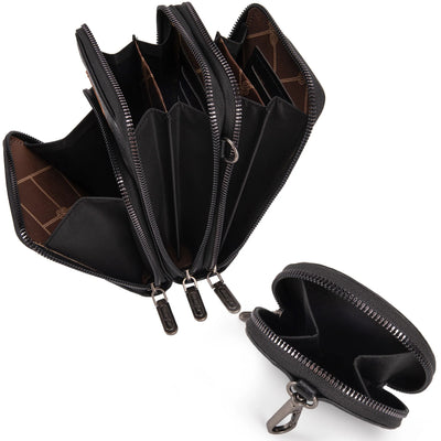 Wrangler RFID Blocking Crossbody Purses for Women Cell Phone Wallet with Credit Card Slots Coin Pouch